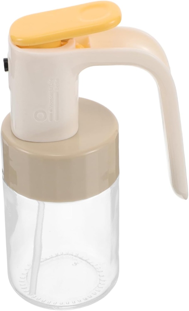 Glass Oil Sprayer Bottle 150ml Capacity Food-Grade Glass Oil Dispenser for Cooking Air Frying and BBQ and Salad Dressings