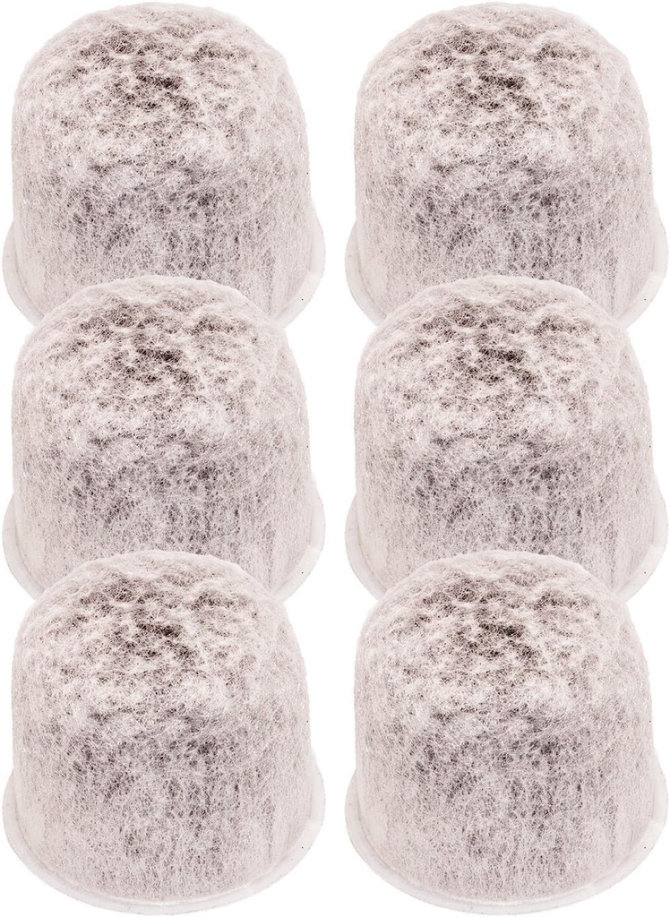 Blendin Coffee Maker Charcoal Water Filter, Compatible with Capresso 4440.90 (6 Pack)