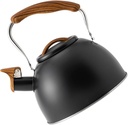 Alipis Sounding Kettle Electric Tea Pot Whistle Enamel Tea Kettle Capacity Safe Water Boiling