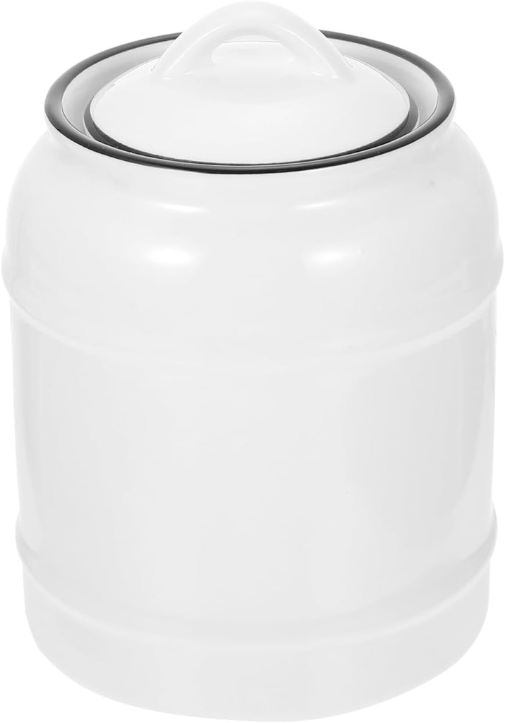 DOITOOL Ceramic Food Storage Jar Loose Tea Leaf Canister Cookie Jars Sealing Food Container with Lids for Tea Candy Cookie Sugar Flour Coffe Beans