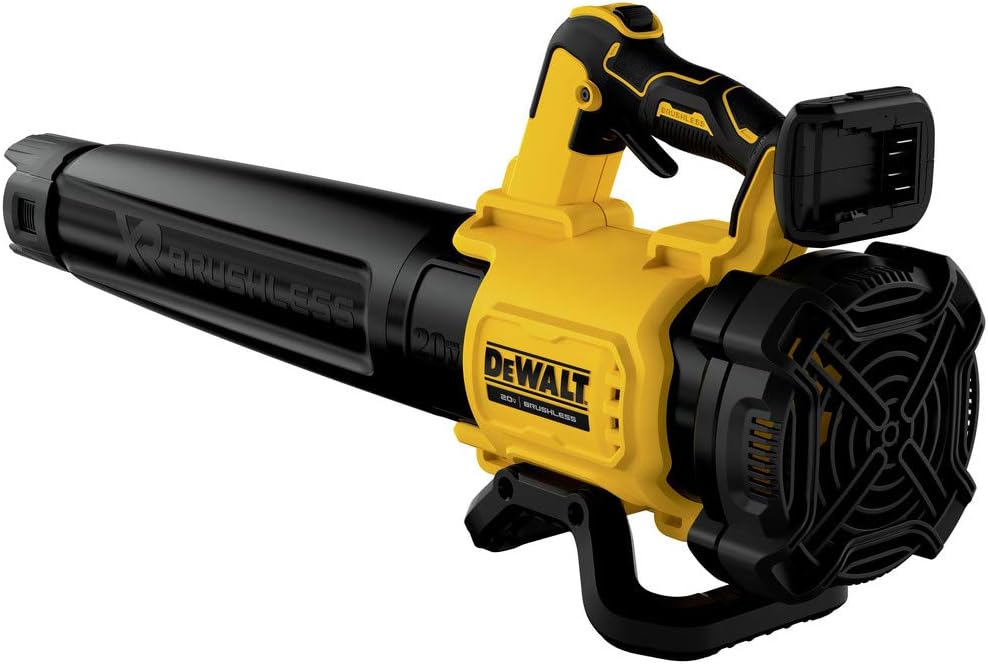 DEWALT 20V MAX* XR Leaf Blower, Cordless, Handheld, 125-MPH, 450-CFM (Tool Only-Battery & Charger not Included) (DCBL722B)