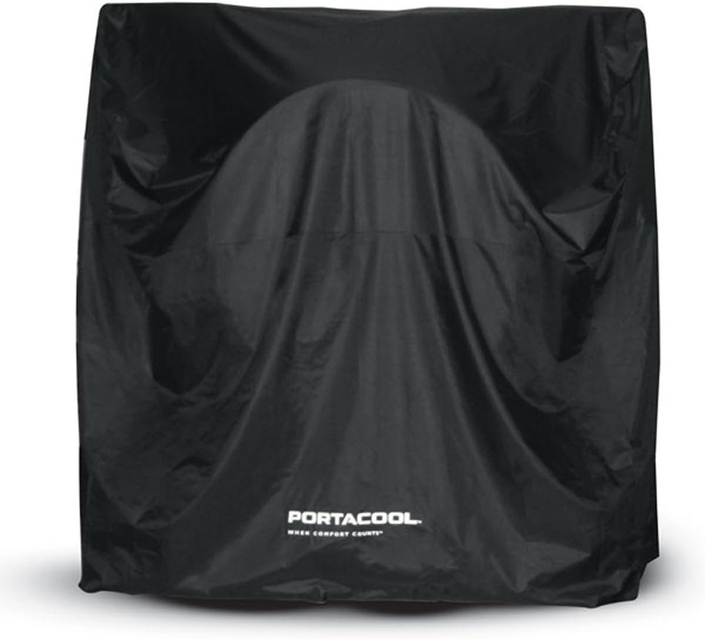 Portacool PARCVRH37000 Protective Cover for Portacool PACHR3701F1 Hurricane 360 Portable Evaporative Cooler, Vinyl, Black