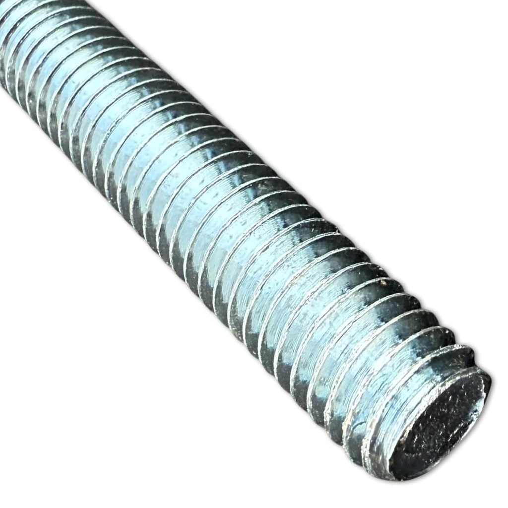 1/4" x 2 ft Threaded Rod - Galvanized (Zinc Plated) - 20 Threads Per Inch (TPI) - Sandbaggy (1/4" x 2 ft, 10, Count)