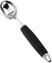 1pc Cream Scoop Spoon Zinc Alloy Dessert Spoon for Home Restaurant Cafe and Bar Lightweight and Easy to Carry for Ice Cream and Desserts
