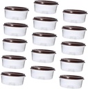 25 Pcs Transparent Cupcake Boxes Portable Plastic Dessert Container for Cake Holder for Weddings Parties and Home Baking Lightweight and Easy to Carry