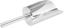 1pc Stainless Steel Food Scooper Heavy Duty Ice Shovel for Rice Flour and Candy Multipurpose Kitchen Tool for Efficient Serving and Easy Cleaning