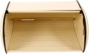 ABOOFAN Metal Bread Box with Roll Up Lid Countertop Bread Container Kitchen Counter Storage Holder Bin for Loaf Bread Fresh Bread Cookies Bagels Muffins