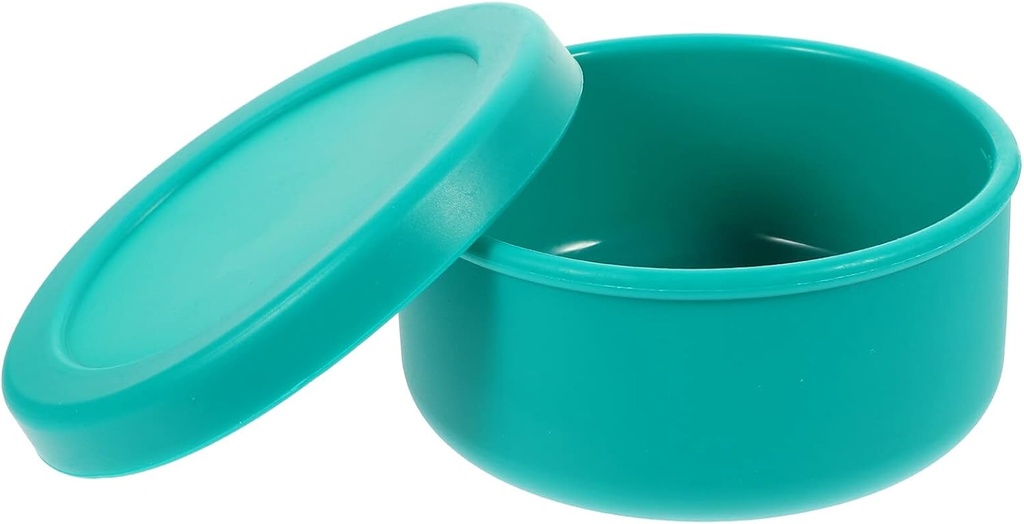 Cabilock Pizza Dough Container Silicone Bread Proofing Dough Bowl Stackable Reusable Pizza Dough Proofing Bowl Containers Box with Lid for Bread Baking Supplies Tray