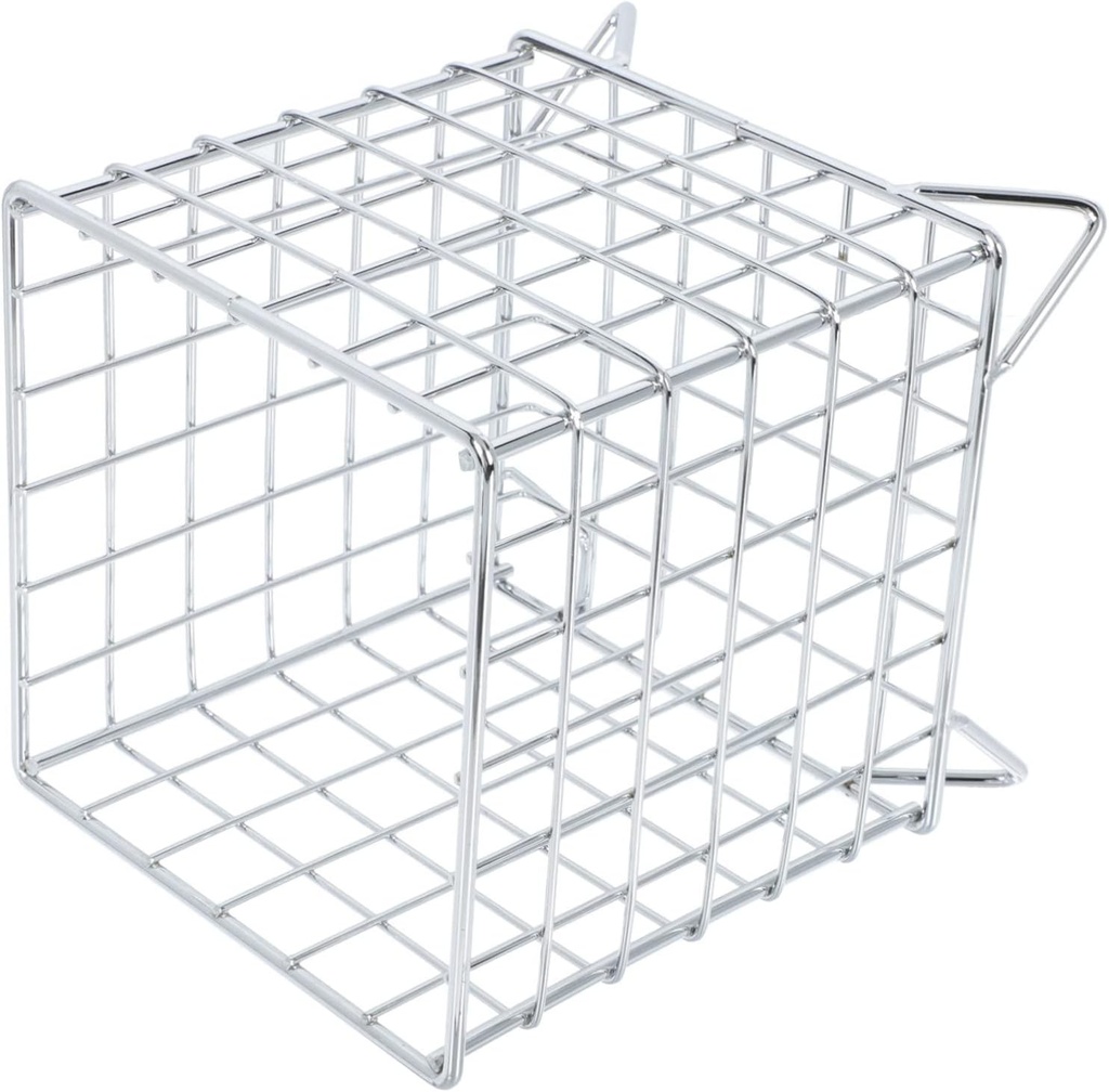 Nordic Style Iron Storage Basket for Sundries Square Hollow Container for Home Organization Crafting and Kitchen Decor Practical Friends and Family