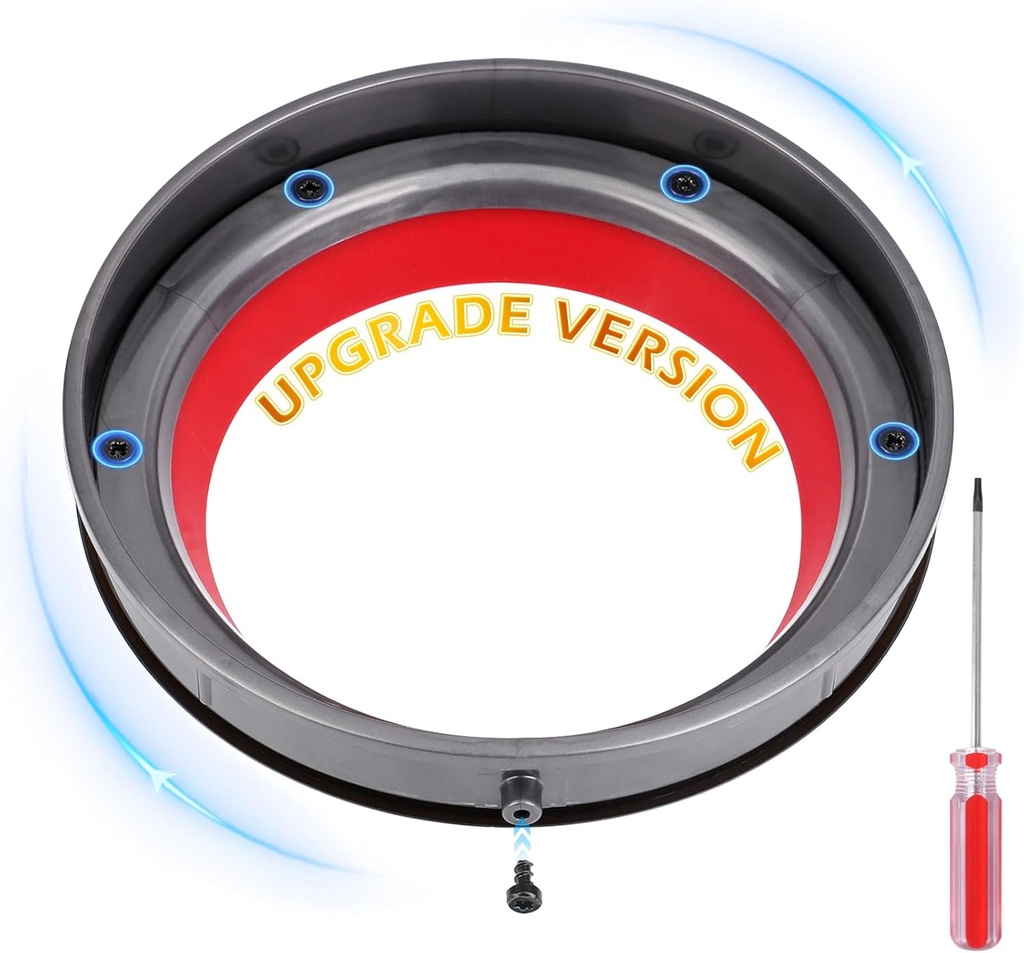 Upgraded Dust Bin Sealing Ring Compatible with Dyson V11 V15 Gen5 SV14 SV15 SV22 Vacuum Cleaner, Bin Sealing Ring Assembly Compatible with Dyson V11 V15 Gen5 Canister