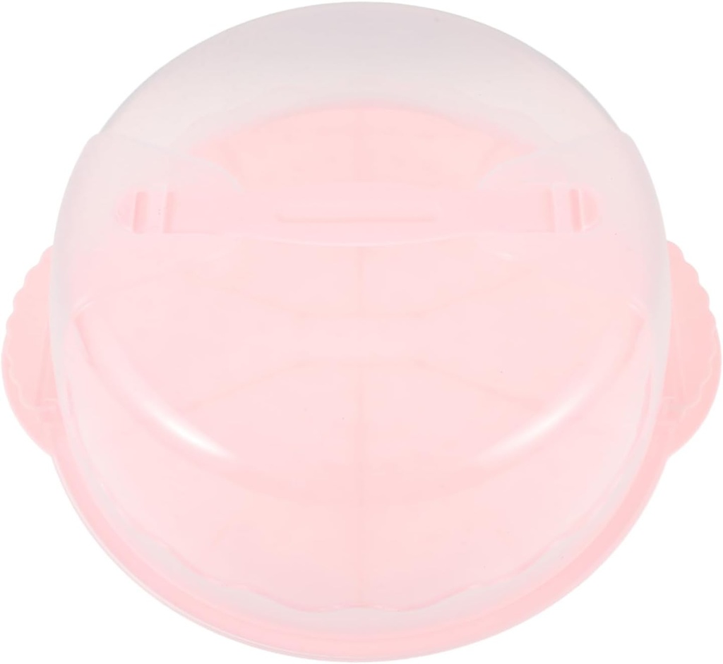 PRETYZOOM Reusable Cake Carrier Dome Versatile Dessert Holder Easy Clean and Portable Design for Cakes Cupcakes and Pastries for Birthdays and Celebrations