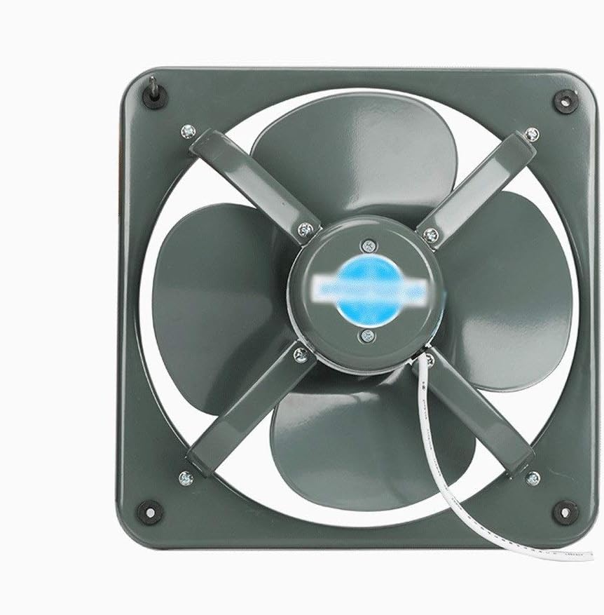 Ventilation Exhaust Fan, Strong Exhaust Extractor Fan Wall Mount Ceiling Exhaust Fan Built-in Household Ventilation Fans Without Plug