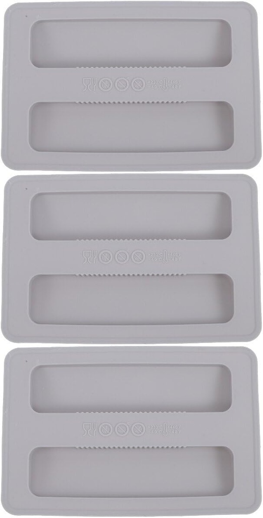 Cabilock 3pcs Bread Toaster Cover Silicone Dust Cover for Bread Maker and Breakfast Machine Easy to Use Fits Models for Home Kitchen Appliances