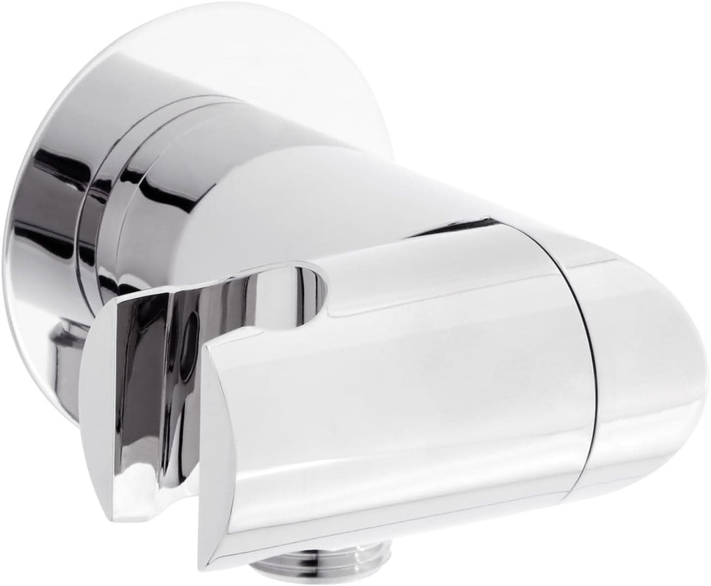 Signature Hardware 449974 Swivel Water Supply Elbow and Bracket for Hand Shower - Chrome