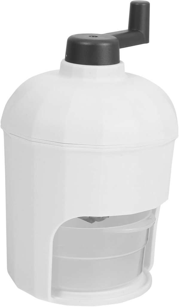 PRETYZOOM Manual Ice Crusher for Crushed Ice Portable Hand Shaving Machine for Cones Slushies Compact Kitchen Tool with No Electricity Needed for Summer Treats