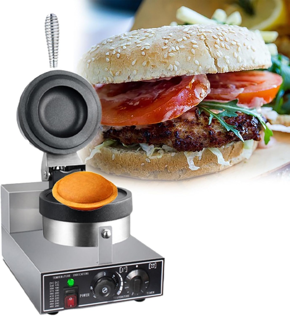 Commercial Donut Ice Cream Dessert, Italy Gelato Panini Press, Ice Cream Sandwich Press Machine, Panini Press, Waffle Maker, Waffle Machine,