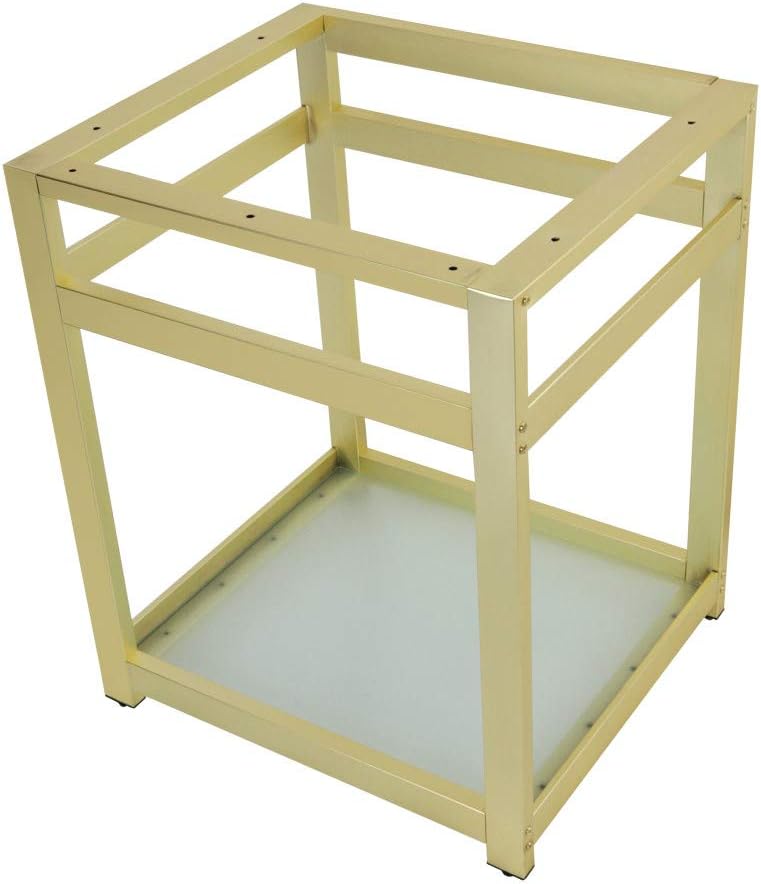 Kingston Brass VSP2522B7 Kingston Commercial Console Sink Base, Brushed Brass