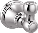 DELTA FAUCET Rubber Limited 73235 Woodhurst Single Towel Hook Bath Hardware Accessory in Polished Chrome