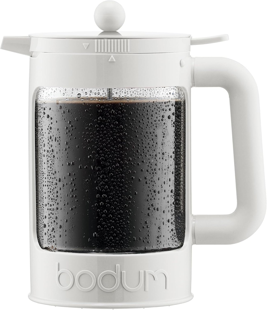 Bodum 51oz Cold Brew Coffee Maker, White - Made in Portugal