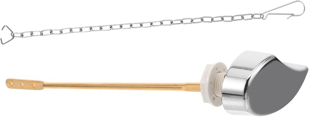 Homoyoyo Toilet Tank Handle Replacement Flush Lever Kit Matte Accessories for Hotel