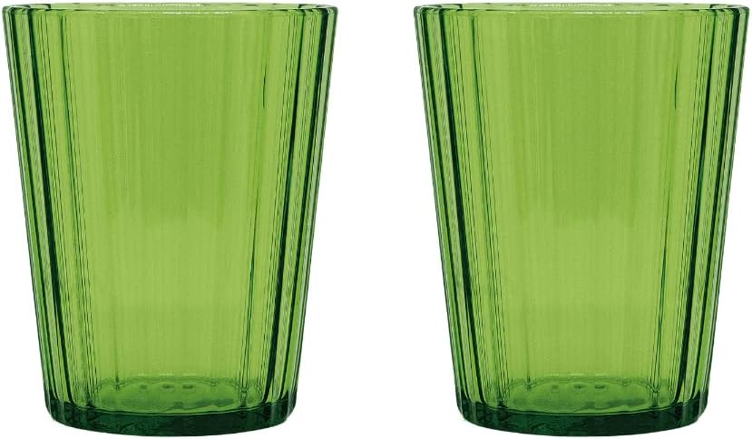 Set Of 2 Acrylic Tumblers (Green)