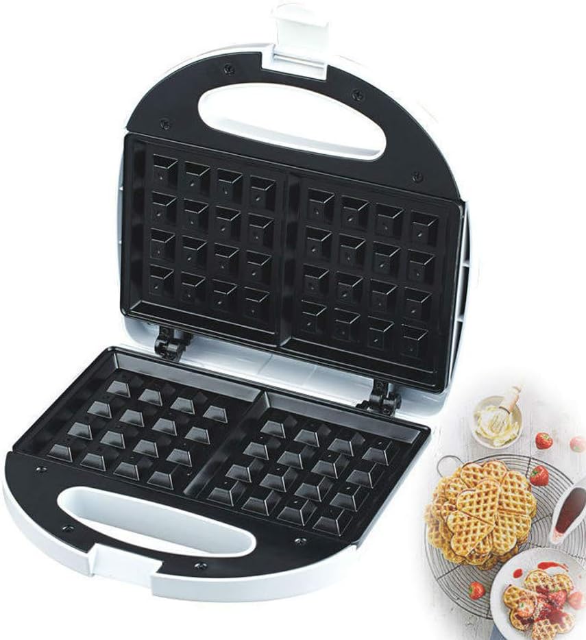Mini Waffle Maker, Electric Waffle Machine, Multifunction Electric Baking Pan, Frying Pan, Quick Breakfast for Home Kitchen Cooking