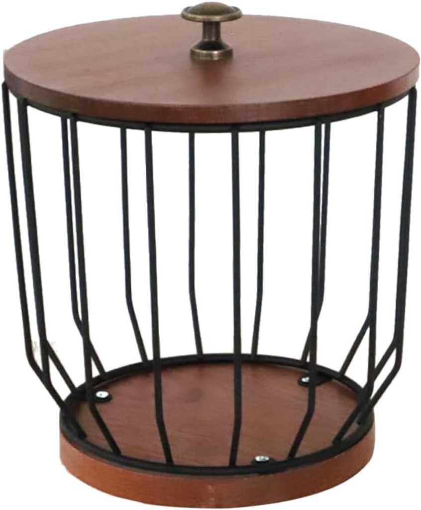 Coffee Capsules Holder Cover Elegant Storage Basket for Coffee Snacks and Fruits for Desk Organization for Use