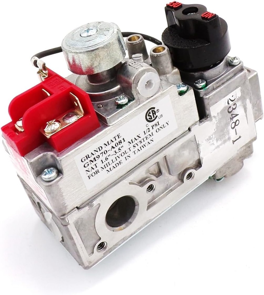 230-0710 Millivolt Gas Valve, NG | Exact Fit Replacement for Heatilator Part# 230-0710 OEM