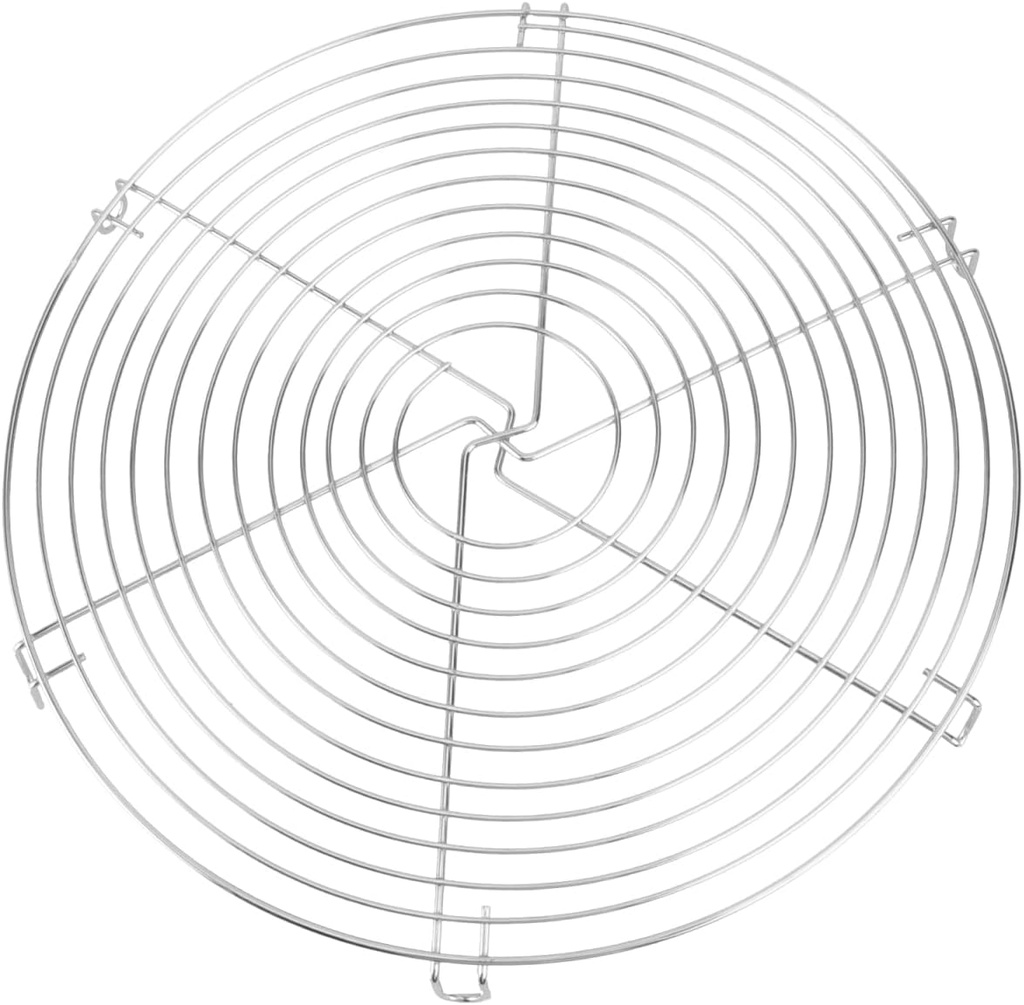 Round Steamer Rack Versatile Bread Cooling Rack Roasting Bbq Hand-wash Recommended Care