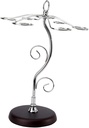IMIKEYA Upside Down Wine Glass Rack European Style Goblet Holder Silver Metal Stemware Storage for Home Bar Kitchen and Dining Room