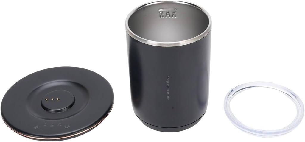 Self Stirring Cup, 2 in 1 Heated Coffee Mug for Home (Style 1)
