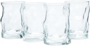 Bormioli Rocco 10.25 Oz Sorgente Rocks Whiskey Glass (Set of 4) - Boulder-Style Barware for Bourbon, Scotch, Water, Juice - Dishwasher Safe & Lead-Free Cocktail Glasses - Made in Italy