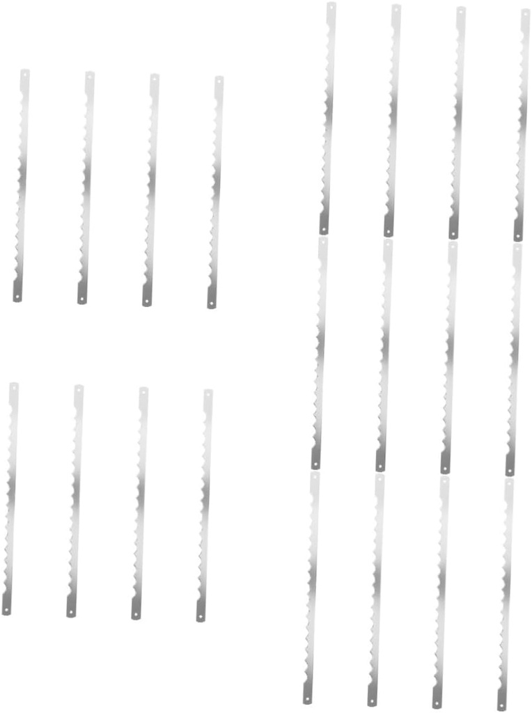 20pcs Bread Machine Slicer Blade Nonstick Replacement Blades for Bread Slicer