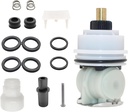 RP32104 Shower Cartridge Compatible With RP32104 Delta Shower Cartridge Monitor 17 Series 1998-2005 Dual Function Bath Tub and Shower Faucet Cartridge.