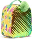 Fit & Fresh Novelty Insulated Lunch Box, Pineapple, Unisex, Meal Holder, Polyester, 11 x 8 x 6 in