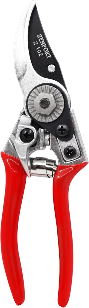 Zenport Z102-3PK of Pruners, 7-inch Ergonomic Swiss Style Bypass Pruning Shear, 3-Pack