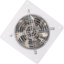 PRETYZOOM Stainless Steel Exhaust Fan Kitchen/bathroom Ventilation Fan 6 Inch Window Mount Efficient Smoke and Odor Removal