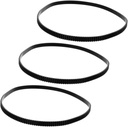 3pcs Bread Machine Toothed Belt Timing Belt for Bread Maker Accessories Easy Installation Drive for Seamless Compatibility Machines