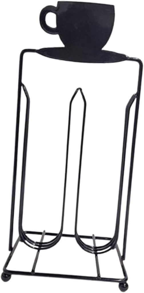 Coffee Capsule Holder 16 Coffee Pod Holder Iron Coffee Pod Stand Sturdy Capsule Storage Organizer Modern Elegant for Office