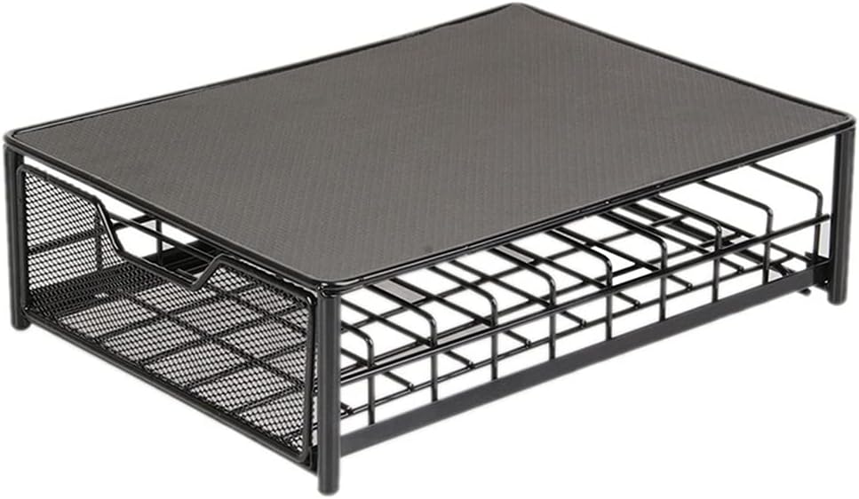 Coffee pod storage, 36pcs Capsules Metal Capsule Coffee Pod Holder Rack Capsule Storage Drawers Organizer Coffeeware Sets