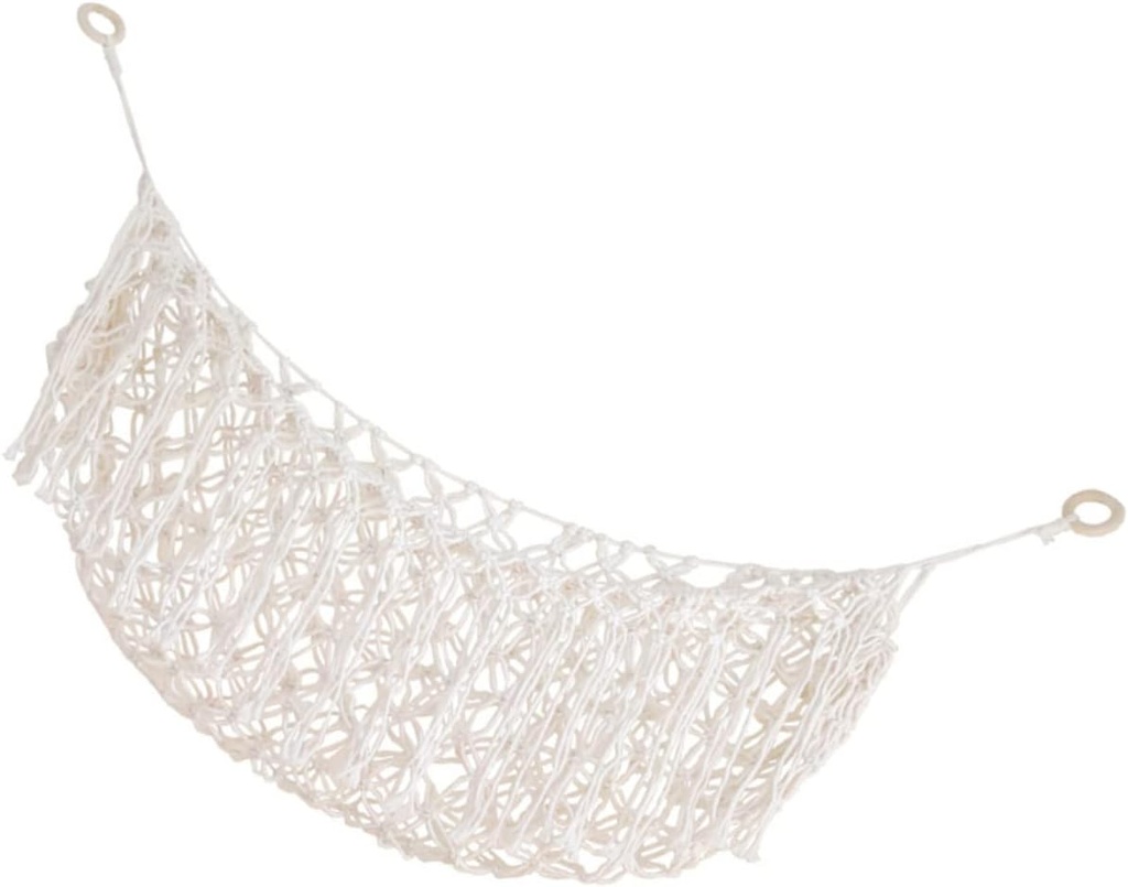 Cotton Woven Fruit Vegetable Net Bag Onion Storage under Shelf Fruit Organizer Kitchen Decor Hanging Vegetable Basket