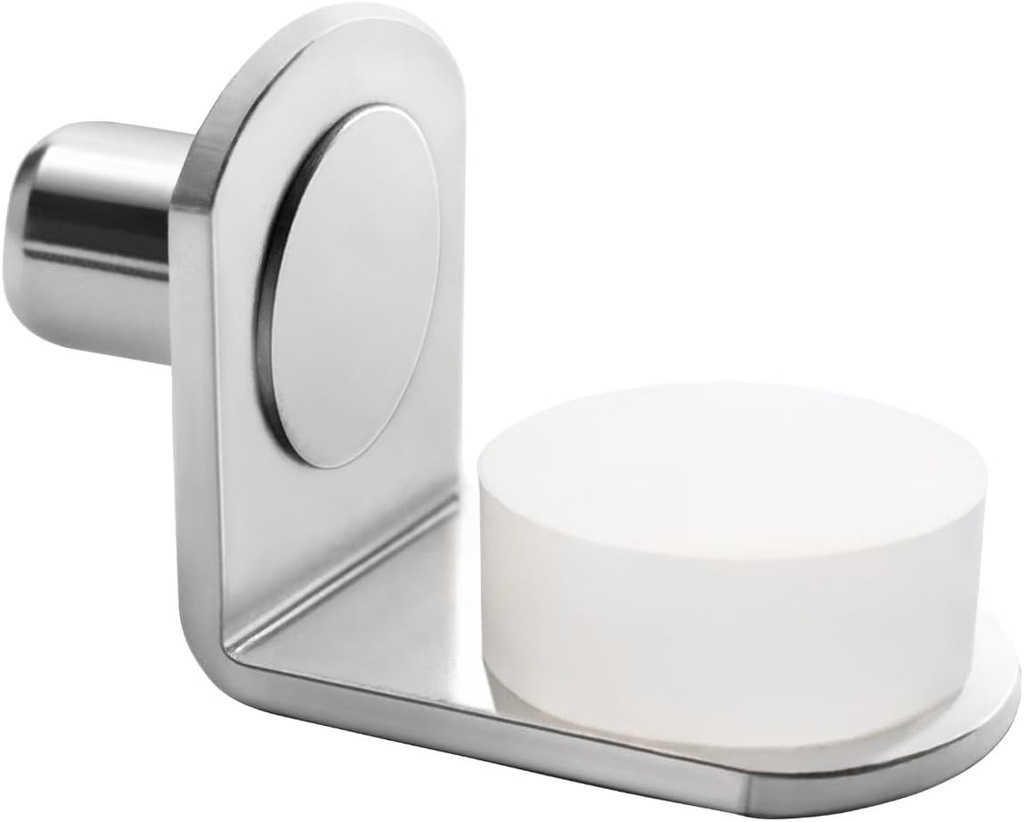 1/4 Inch Cabinet Shelf Support Pegs Metal Shelving Pins for Bookshelf Shelves in Cabinets, 24Pcs Nickel