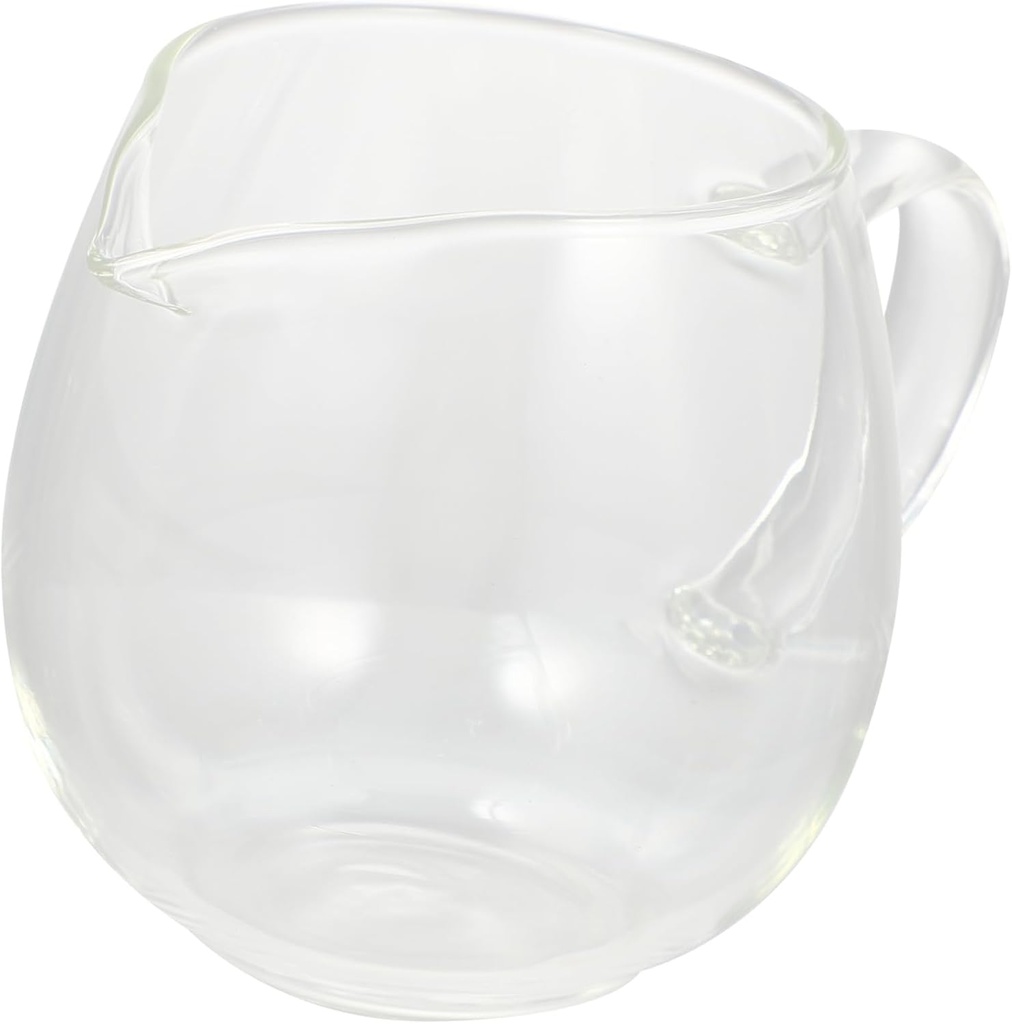 Ergonomic Handle Flower Tea Cup 1pc Glass Tea Distributor Hot Tea Cup Heat-resistant Mugs Pitcher Easy to Clean