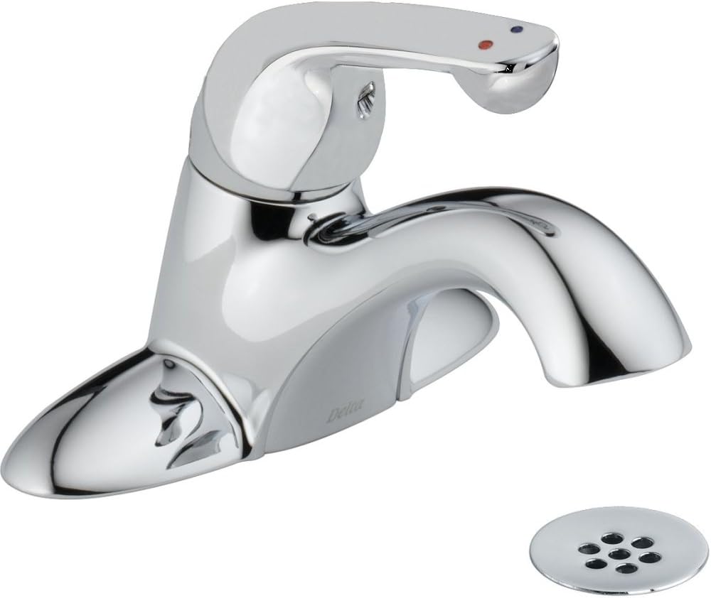 DELTA FAUCET 523LF-HGMHDF, 5.00 x 6.50 x 5.00 inches, Chrome