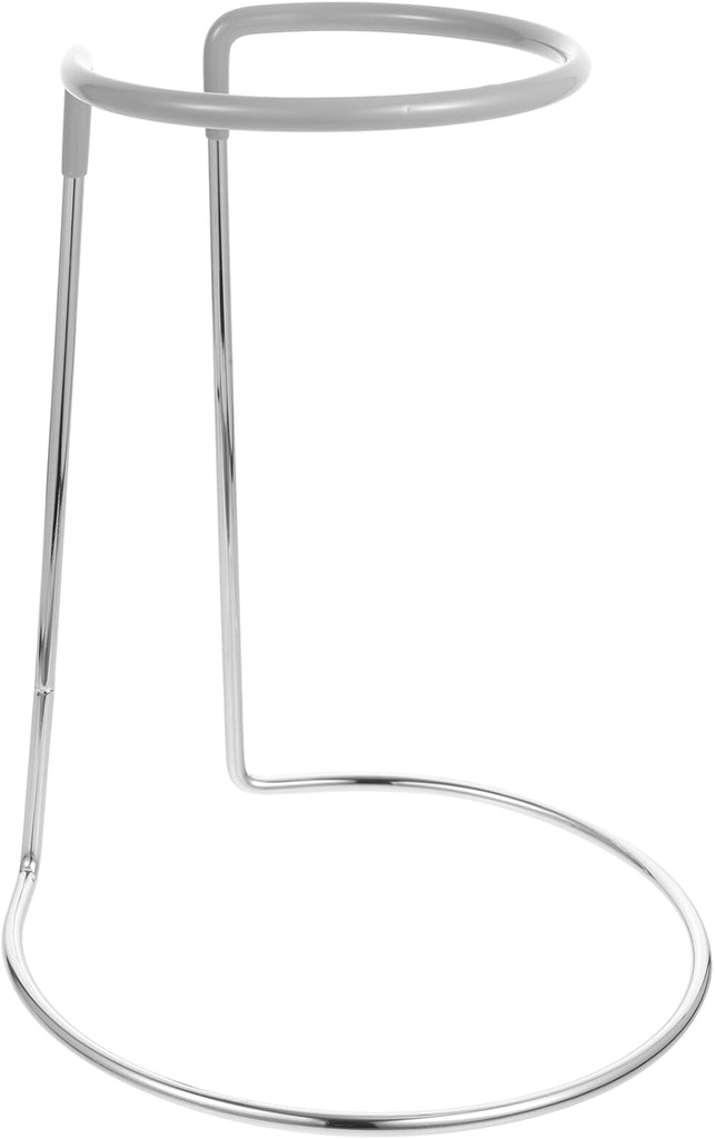 BESTonZON Glass Decanter Dryer Stand Iron Goblet Rack Holder for Easy Drying of Wine Decanters and Stemware Kitchen Practical Wine Accessories for Efficient Water Drainage