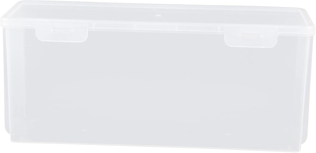 VOSAREA Fridge Crisper Box Bread Toast Box Fridge Food Holder Organizing Bins Food Storage Fresh Keep