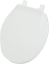 Home Impressions Round Plastic Toilet Seat
