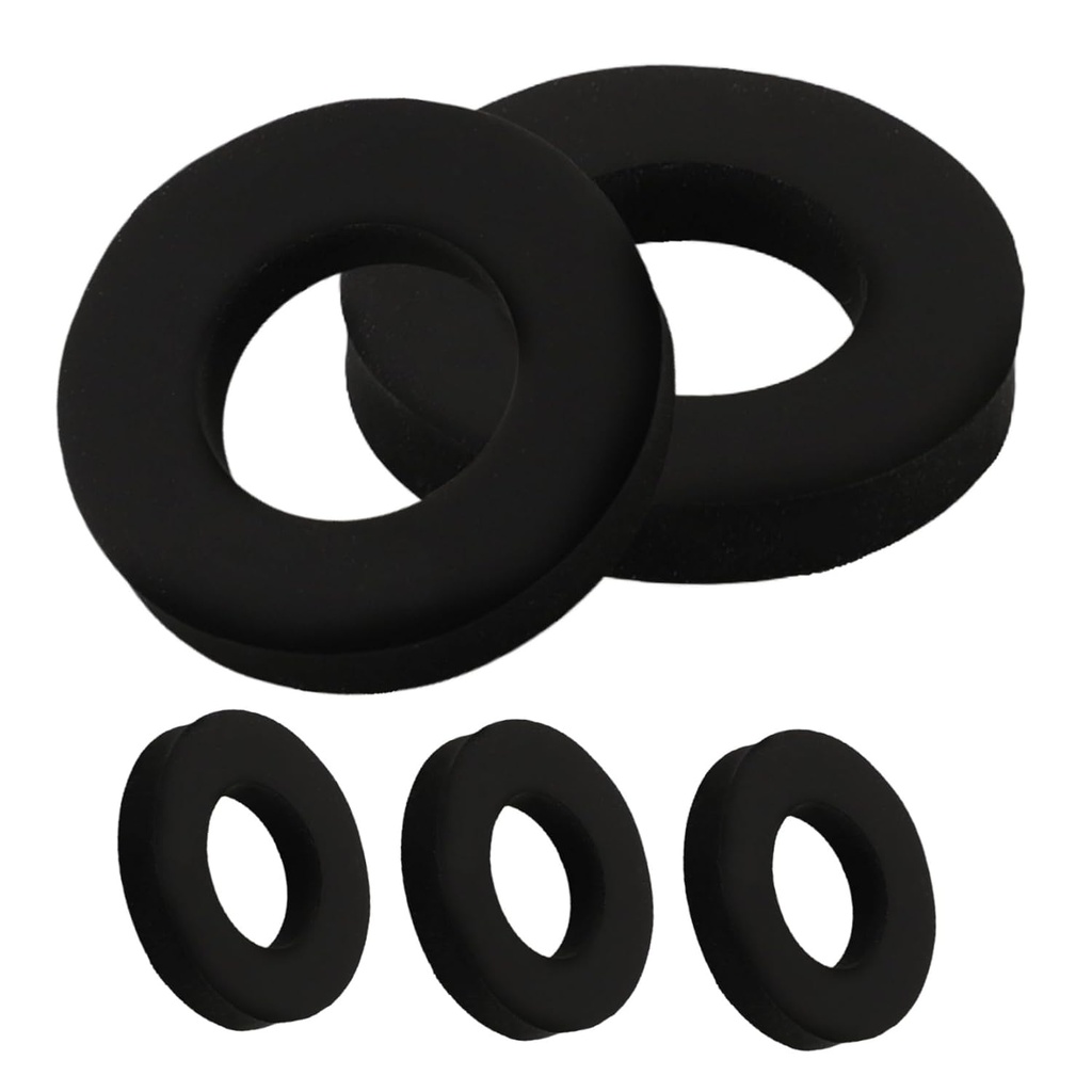GLEAVI 5pcs Soda Machine Sealing Gaskets Rubber Seals for Soda Maker Compatible CO2 Cylinder Replacement Sturdy Sealing Washers for Optimal Performance