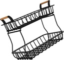 Hanging Produce Basket 1pc Kitchen Vegetable Drain Rack Fruit Storage Basket Simple Design Use