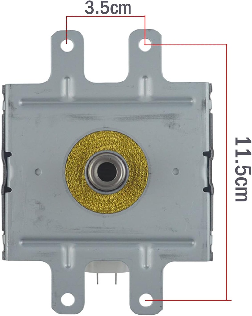 2M244-M32 Microwave Magnetron for Sharp Microwave Oven Tube R330 R340 R350 R380 R390 R398 R-90GCS R-9H56 R-9H58 R-9X56 R-9X58 Compatible with 2M244-M12 2M244-M16 2M244-M1 OM75P-21-ESGN Magnetron